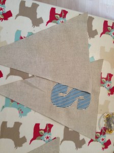 Attaching the second piece