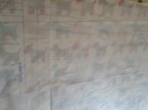 Pattern paper over pattern