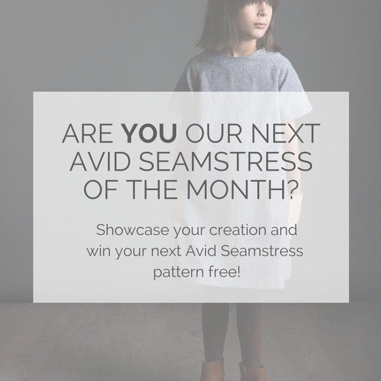 Next avid seamstress of the month