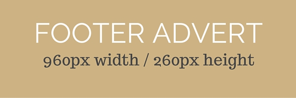 Footer advertisement