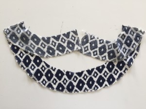 Neckline facing for dress instructions