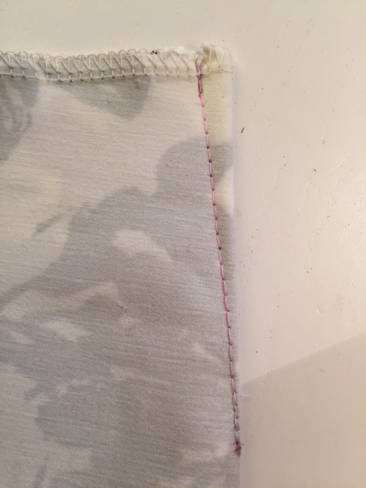 Inserting darts into trousers