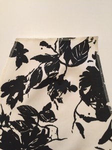 Inserting darts into trousers