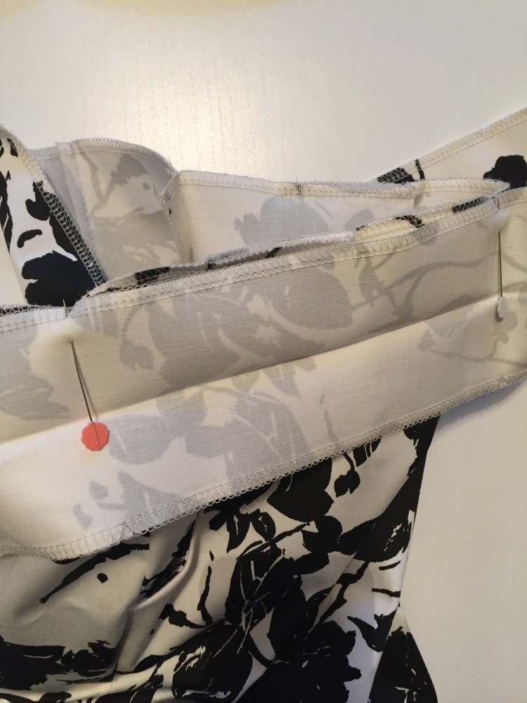 Attaching the waistband