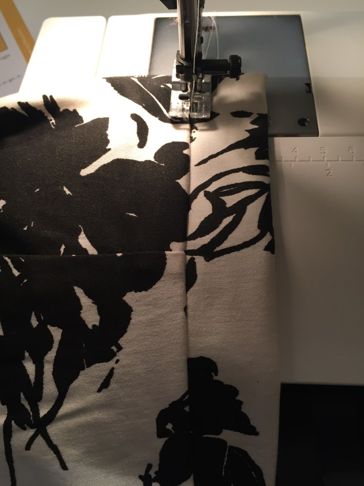 SEWING THE WAISTBAND