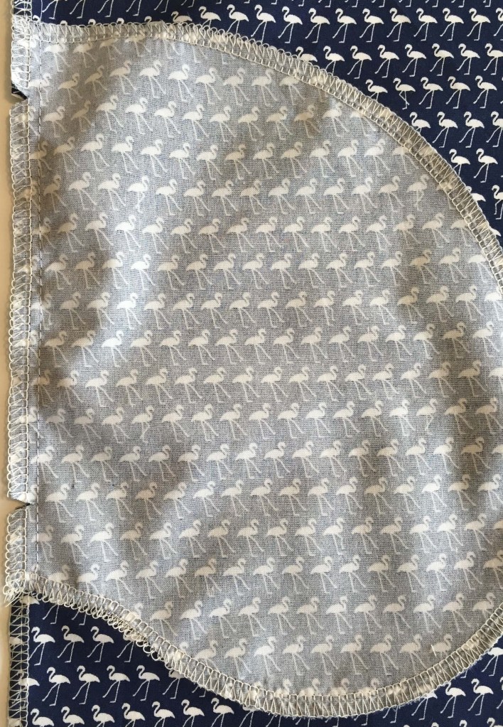 Attaching the skirt - Day Dress