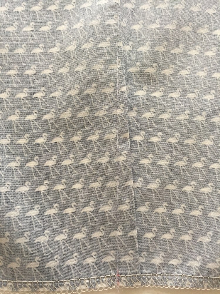 The Day Dress darts in back bodice