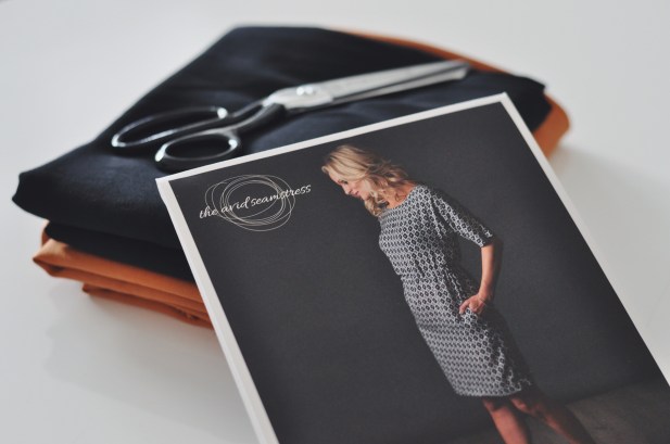 The Sheath Dress sewing pattern made by Miriam